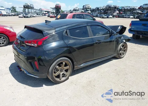 2019 Hyundai Veloster Turbo R-Spec from USA, damaged, VIN KMHTH6AB1KU009399